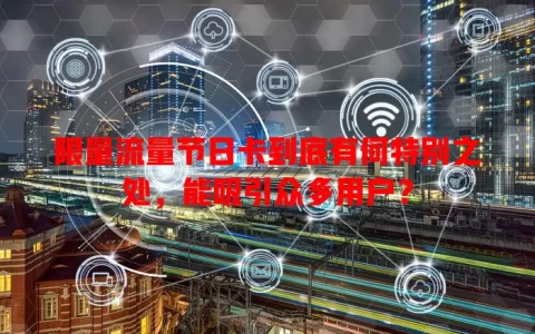 限量流量节日卡到底有何特别之处，能吸引众多用户？
