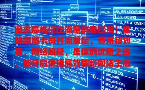 追求高性价比流量的看过来！星峰流量卡每月流量足，费用超划算，网络超稳，是你的优质之选，能开启便捷高效精彩网络生活新篇章！