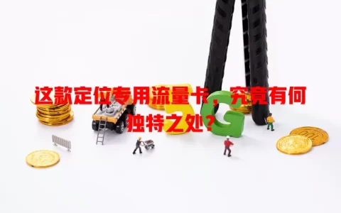 这款定位专用流量卡，究竟有何独特之处？