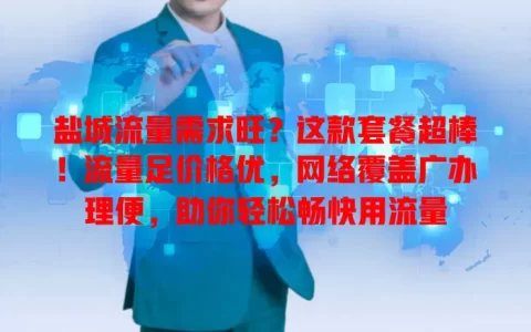 盐城流量需求旺？这款套餐超棒！流量足价格优，网络覆盖广办理便，助你轻松畅快用流量