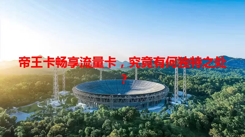 帝王卡畅享流量卡,究竟有何独特之处?