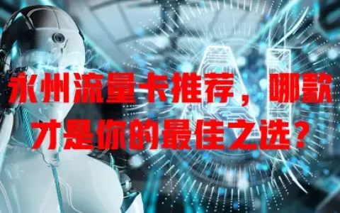 永州流量卡推荐，哪款才是你的最佳之选？