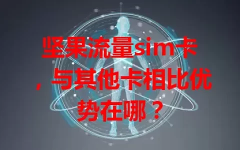 坚果流量sim卡，与其他卡相比优势在哪？
