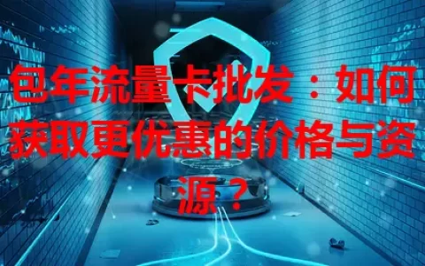 包年流量卡批发：如何获取更优惠的价格与资源？