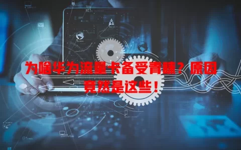 为啥华为流量卡备受青睐？原因竟然是这些！