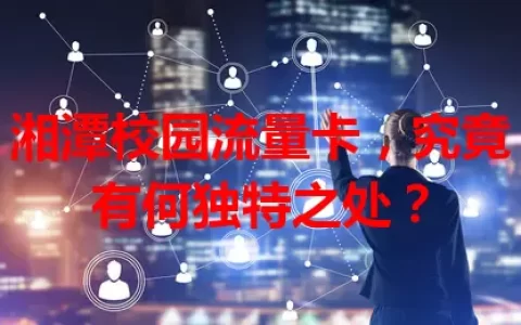 湘潭校园流量卡，究竟有何独特之处？
