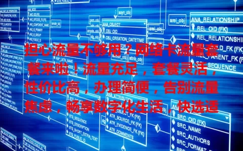 担心流量不够用？网络卡流量套餐来啦！流量充足，套餐灵活，性价比高，办理简便，告别流量焦虑，畅享数字化生活，快选适合的套餐开启网络之旅！