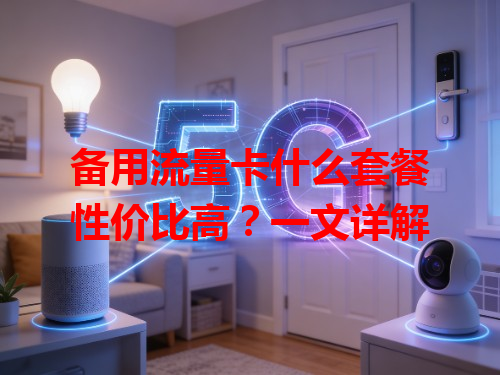 备用流量卡什么套餐性价比高？一文详解