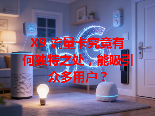X9 流量卡究竟有何独特之处，能吸引众多用户？