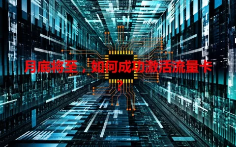 月底将至，如何成功激活流量卡？