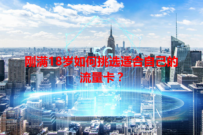 刚满18岁如何挑选适合自己的流量卡？