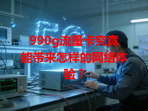 990g流量卡究竟能带来怎样的网络体验？
