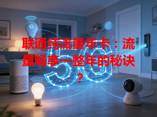 联通纯流量年卡：流量畅享一整年的秘诀？