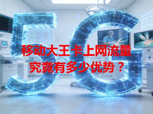 移动大王卡上网流量究竟有多少优势？