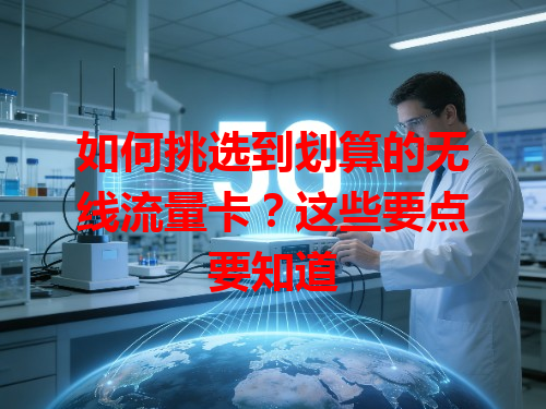 如何挑选到划算的无线流量卡？这些要点要知道