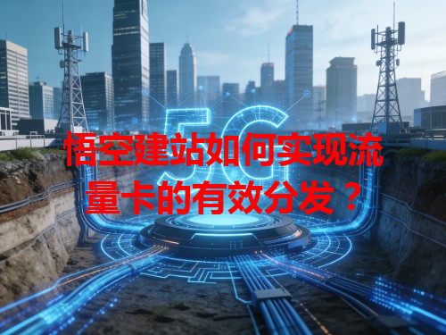 悟空建站如何实现流量卡的有效分发？