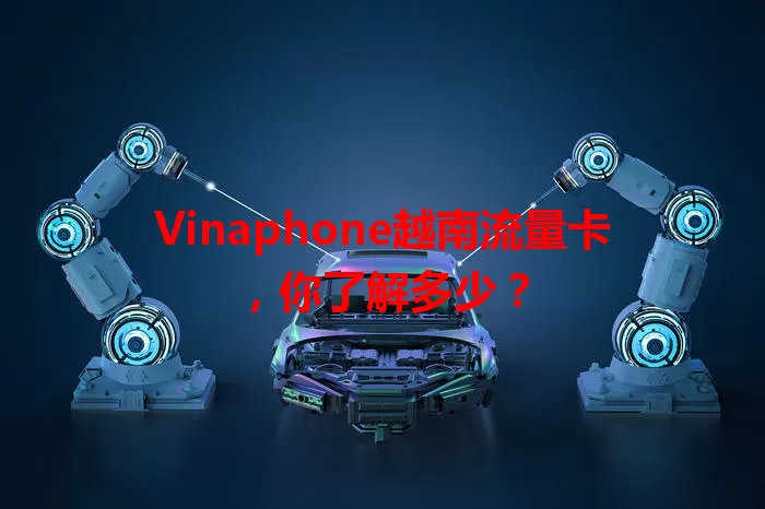 Vinaphone越南流量卡,你了解多少?