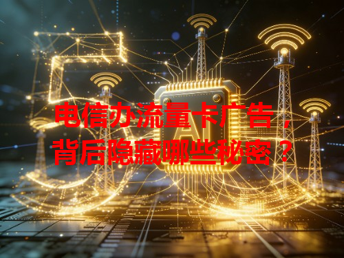 电信办流量卡广告，背后隐藏哪些秘密？