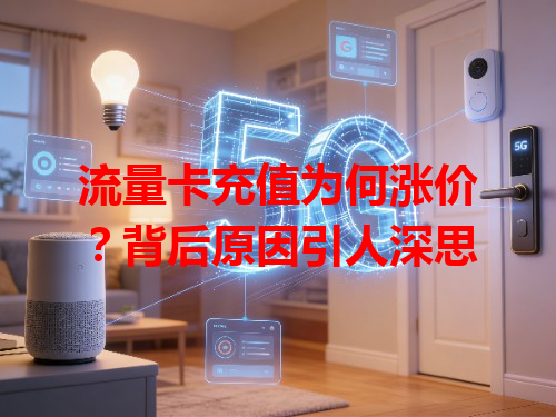 流量卡充值为何涨价？背后原因引人深思