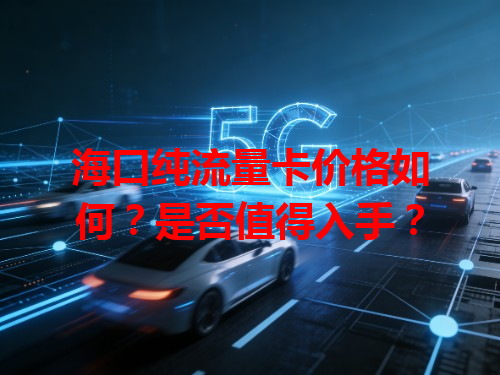 海口纯流量卡价格如何？是否值得入手？