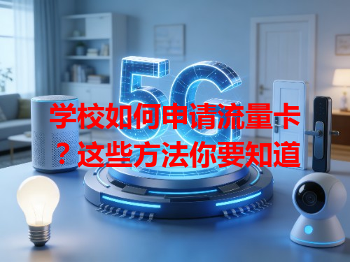 学校如何申请流量卡？这些方法你要知道