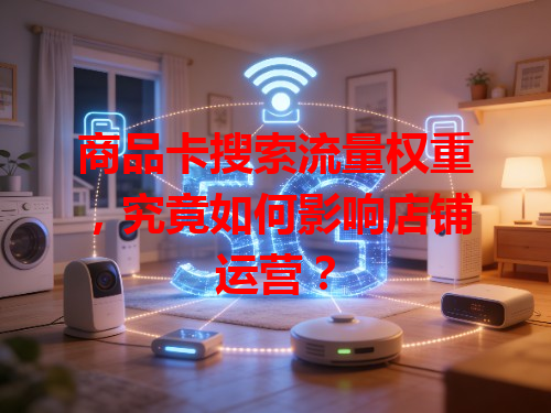商品卡搜索流量权重，究竟如何影响店铺运营？