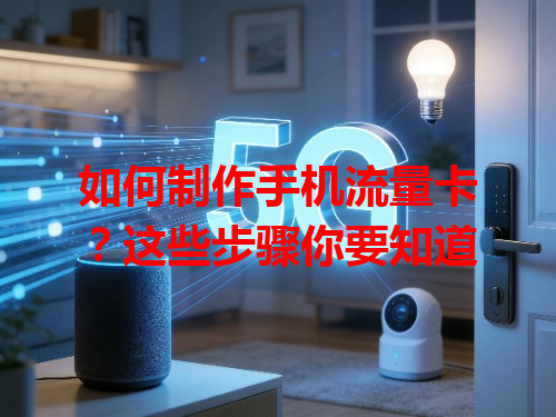 如何制作手机流量卡？这些步骤你要知道