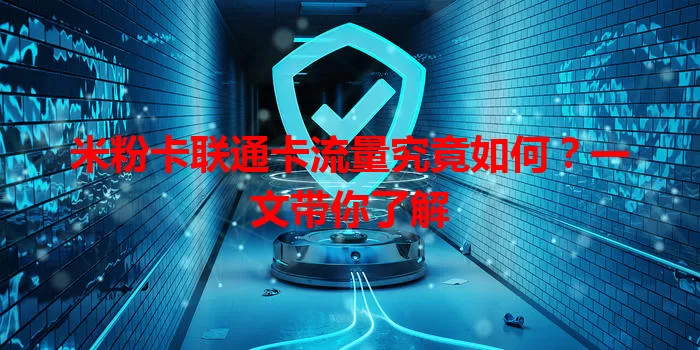 米粉卡联通卡流量究竟如何?一文带你了解