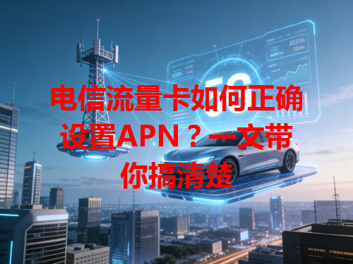 电信流量卡如何正确设置APN？一文带你搞清楚
