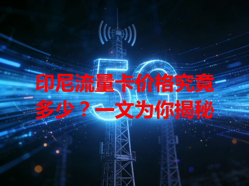 印尼流量卡价格究竟多少？一文为你揭秘