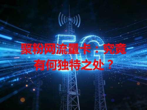 聚粉网流量卡：究竟有何独特之处？