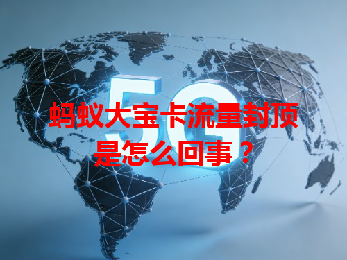 蚂蚁大宝卡流量封顶是怎么回事？