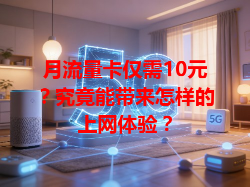 月流量卡仅需10元？究竟能带来怎样的上网体验？