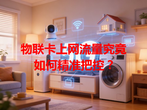 物联卡上网流量究竟如何精准把控？