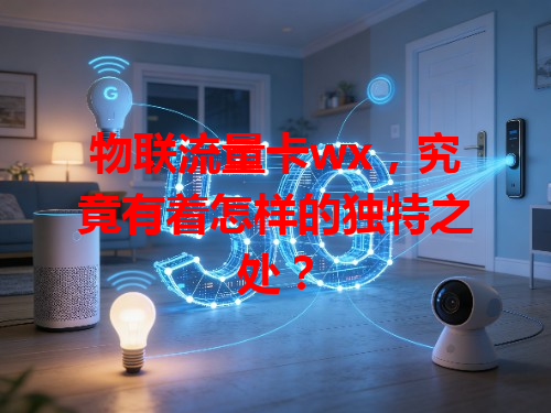 物联流量卡wx，究竟有着怎样的独特之处？