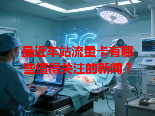 最近车站流量卡有哪些值得关注的新闻？