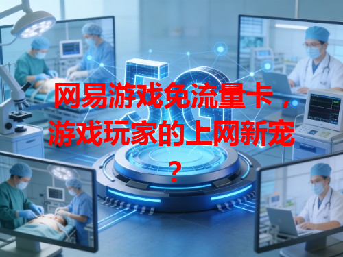 网易游戏免流量卡，游戏玩家的上网新宠？