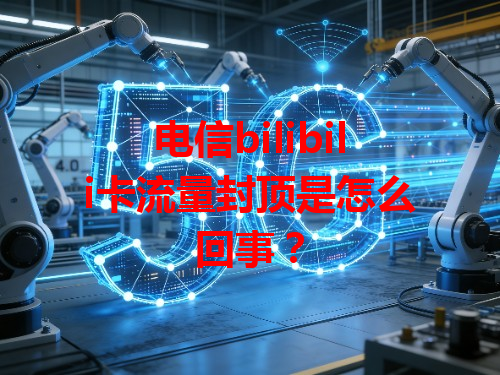 电信bilibili卡流量封顶是怎么回事？