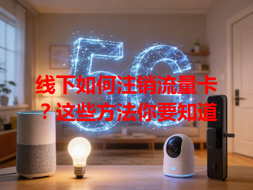 线下如何注销流量卡？这些方法你要知道