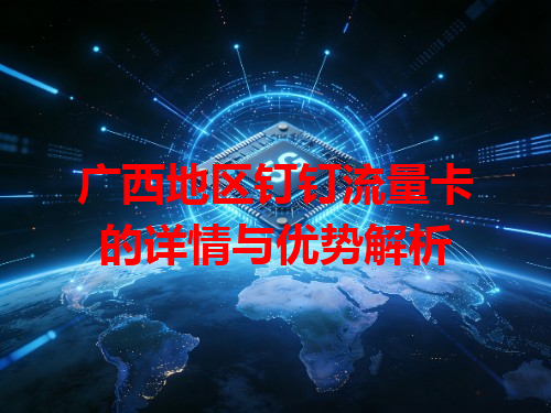 广西地区钉钉流量卡的详情与优势解析