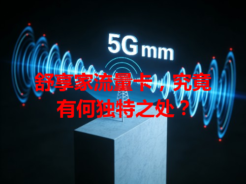 舒享家流量卡，究竟有何独特之处？