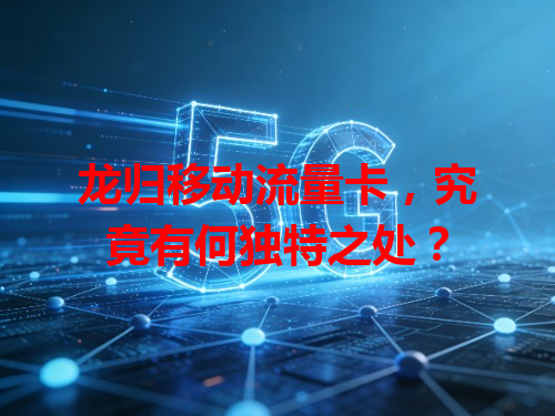 龙归移动流量卡，究竟有何独特之处？