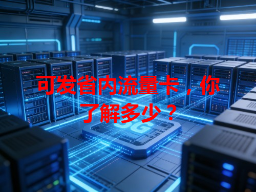 可发省内流量卡，你了解多少？