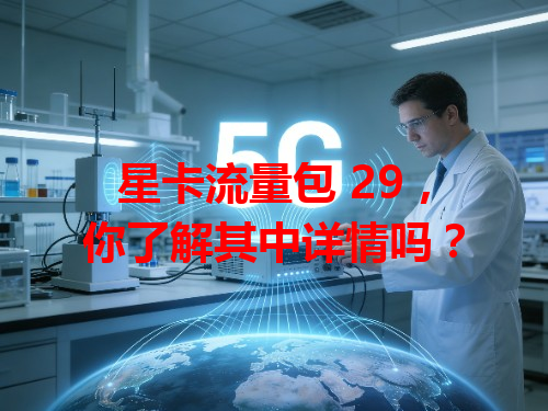 星卡流量包 29，你了解其中详情吗？