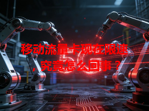 移动流量卡现在限速，究竟怎么回事？