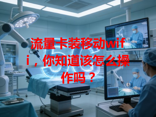 流量卡装移动wifi，你知道该怎么操作吗？
