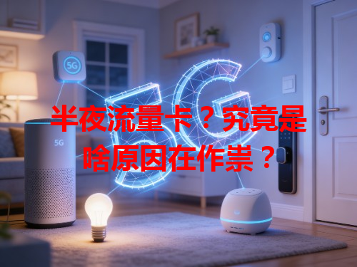 半夜流量卡？究竟是啥原因在作祟？