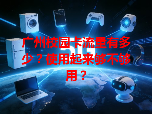 广州校园卡流量有多少？使用起来够不够用？