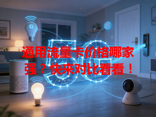 通用流量卡价格哪家强？快来对比看看！