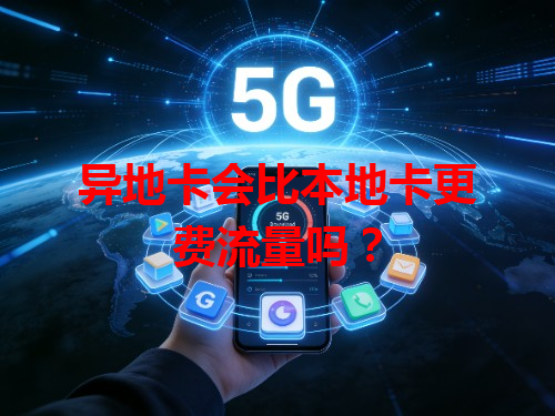 异地卡会比本地卡更费流量吗？